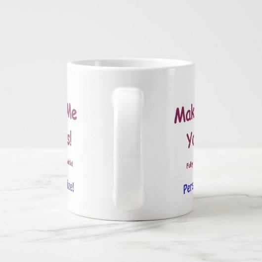 Aangepaste Jumbo-keramische Mok om 20 oz aan te pa (Achterkant)