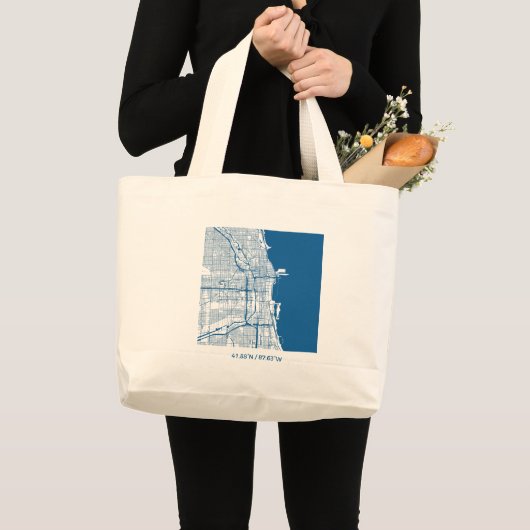 Aangepaste jumbo-tas grote tote bag (Voorkant (product))