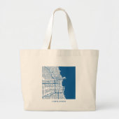 Aangepaste jumbo-tas grote tote bag (Voorkant)