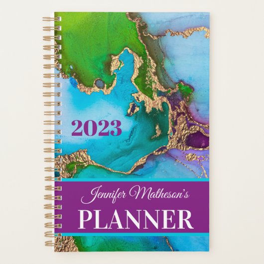 Aangepaste juwelen in Daily Planner (Voorkant)