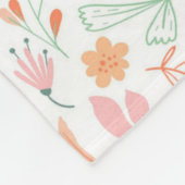 Aangepaste JW-baptisme cadeaus voor zussen - roze  Fleece Deken (Hoek)