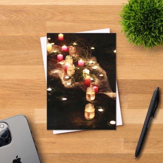 Aangepaste kaars Ritueel Acryl Uitnodiging door So (Insitu (Uitnodiging))