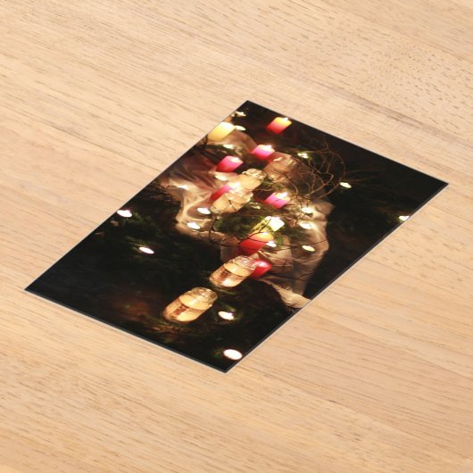 Aangepaste kaars Ritueel Acryl Uitnodiging door So (Laagn)