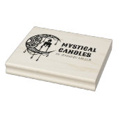 Aangepaste kaars Small Business, grote verpakking Rubberstempel (Stempel)