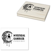 Aangepaste kaars Small Business, grote verpakking Rubberstempel (Gestempeld)