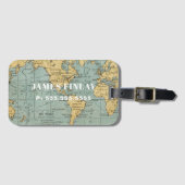 AANGEPASTE  KAART | BAGAGELABEL (Voorkant (horizontaal))