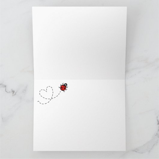 Aangepaste Kaart Bumblebee Moederdag (Binnen)