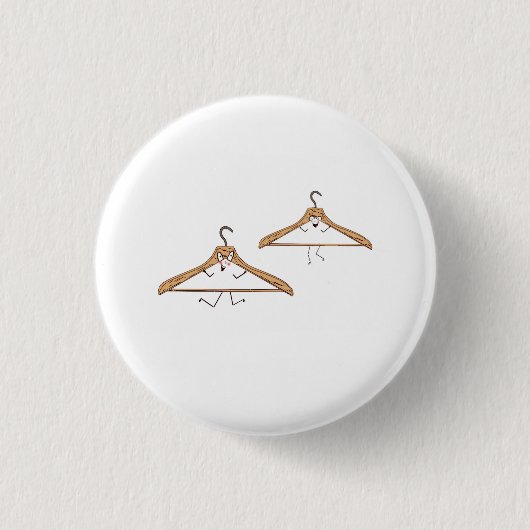 Aangepaste kaart. Grappige hangers Ronde Button 3,2 Cm (Voorkant)