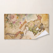 Aangepaste  kaart handdoek (Handdoek)