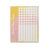 Aangepaste Kaart Kaart-laptop Notitieblok (Linkerzijde)