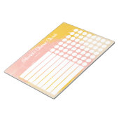 Aangepaste Kaart Kaart-laptop Notitieblok (Schuin)