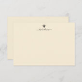 Aangepaste Kaart koninginnennota Notitiekaartje (Voorkant / Achterkant)