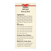 Aangepaste Kaart met watermeloen ontvangen (sjablo (Achterkant)