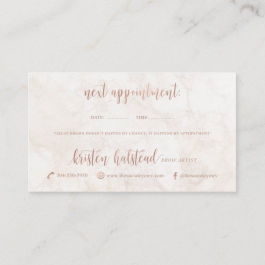 Aangepaste kaart | Niet bewerkbare Sjabloon Visitekaartje (Achterkant)