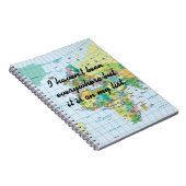 Aangepaste  kaart notitieboek (Rechterzijde)