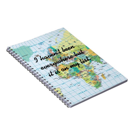 Aangepaste  kaart notitieboek (Rechterzijde)