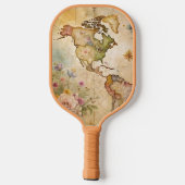 Aangepaste kaart pickleball paddle (Achterkant)