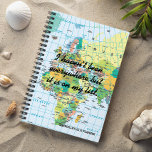 Aangepaste  kaart planner<br><div class="desc">platenplank - Pas deze funky planner aan met uw eigen reismantra! Mis nooit uw belangrijke afspraken of notities. De achtergrond van een wereldkaart maakt het een absoluut perfect cadeau voor reizigers, backpackers of mensen die gewoon rondlopen met dromen over het raken van de weg en het zien van de wereld....</div>