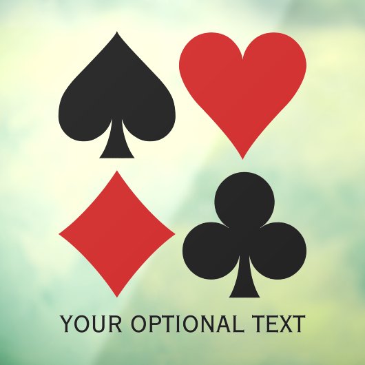 Aangepaste Kaart Raamsticker (Vel 3)