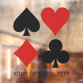 Aangepaste Kaart Raamsticker (Vel 2)