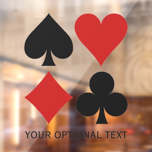 Aangepaste Kaart Raamsticker (Vel 2)