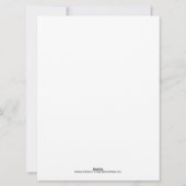 Aangepaste Kaart van de Dog Foto van de Redding Do (Achterkant)