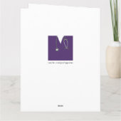 Aangepaste Kaart van het Afstuderen Medische Schoo (Achterkant)