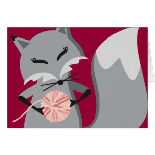 Aangepaste kaart voor cadeaubonnen van breinaalden