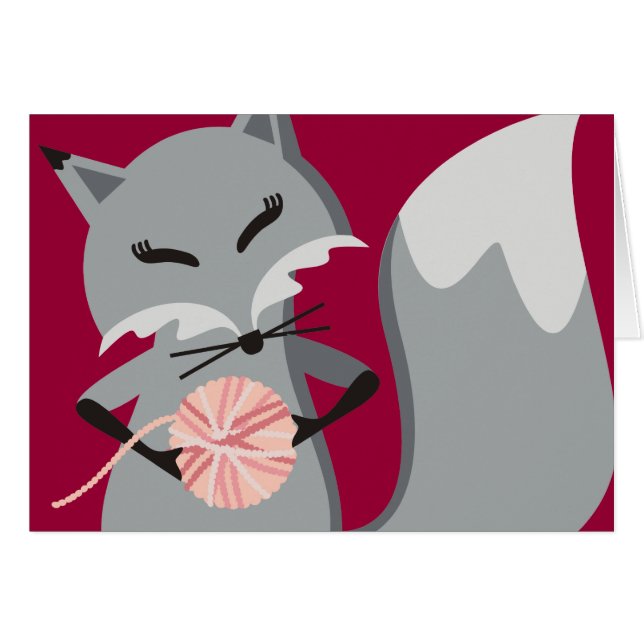 Aangepaste kaart voor cadeaubonnen van breinaalden (Voorkant Horizontaal)