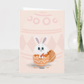 Aangepaste Kaart voor Easter Egg-fotovakantie (Achterkant)