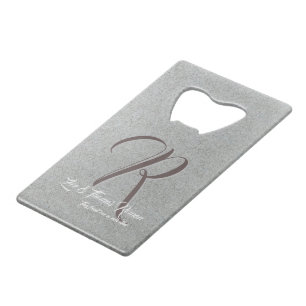 Aangepaste Kaart voor familiekrediet Creditkaart Flessenopener