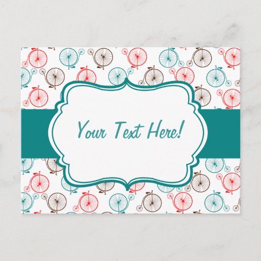 Aangepaste Kaart voor fietsen (Voorkant)