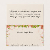 Aangepaste Kaart voor Floral Display Package Head (Buitenkant ongevouwen)