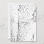 Aangepaste Kaart voor fotovakantie met Pine BoughF (Achterkant)