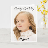 Aangepaste Kaart voor grote foto's op zaterdag