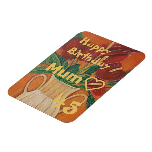 Aangepaste Kaart voor het schilderen van de maagda Magneet (Linkerzijde)