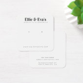 Aangepaste Kaart voor juwelen in schoon modern des (Bureau)