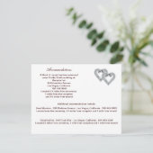 Aangepaste Kaart voor Lemon Hearts Enclosure (Staand voorkant)