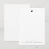 Aangepaste kaart voor probleemoplossing notitiekaartje (Voorkant / Achterkant)