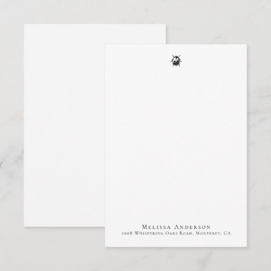 Aangepaste kaart voor probleemoplossing notitiekaartje (Voorkant / Achterkant)