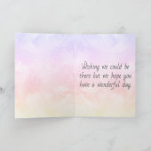 Aangepaste Kaart voor Waterverf van faalvorm Aange (Binnen)