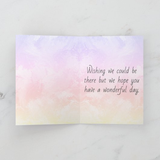 Aangepaste Kaart voor Waterverf van faalvorm Aange (Binnen)