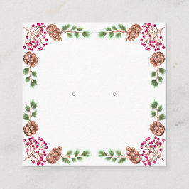 Aangepaste Kaart voor wintervakantie-cadeaubon Afsprakenkaartje