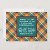 Aangepaste Kaart zonder winstoogmerk met cadeau vo (Achterkant)