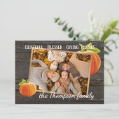 Aangepaste Kaart zonder winstoogmerk met cadeau vo (Staand voorkant)