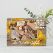 Aangepaste Kaart zonder winstoogmerk met cadeau vo (Staand voorkant)