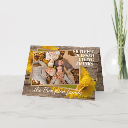 Aangepaste Kaart zonder winstoogmerk met cadeau vo (Voorkant)