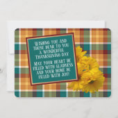 Aangepaste Kaart zonder winstoogmerk met cadeau vo (Achterkant)