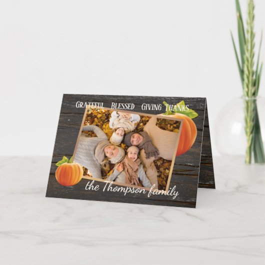 Aangepaste Kaart zonder winstoogmerk met cadeau vo (Voorkant)