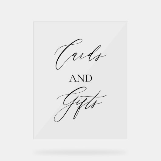 Aangepaste Kaarten & Cadeaus Bord | Welkomstbord v (Voorkant)